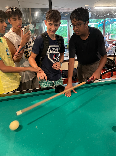 9th graders undertake a downpour of fun and avoid the misfortune of last year