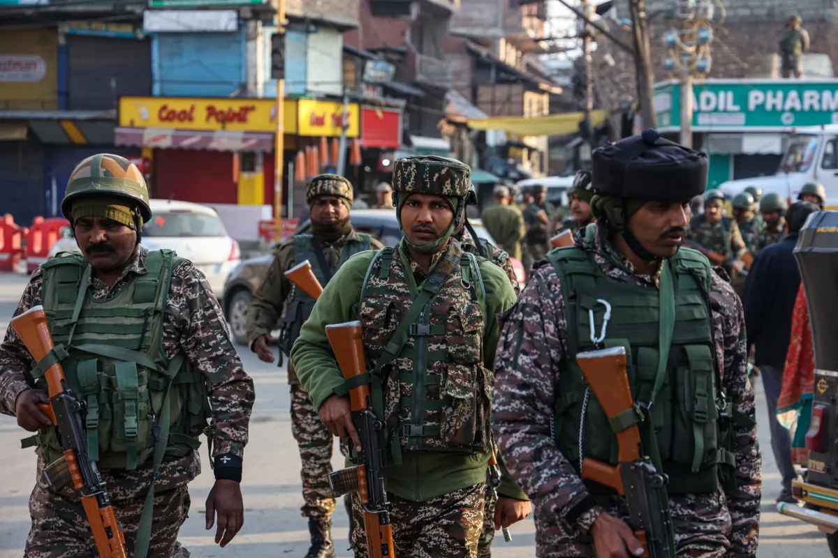 Indian Troops on the boarder