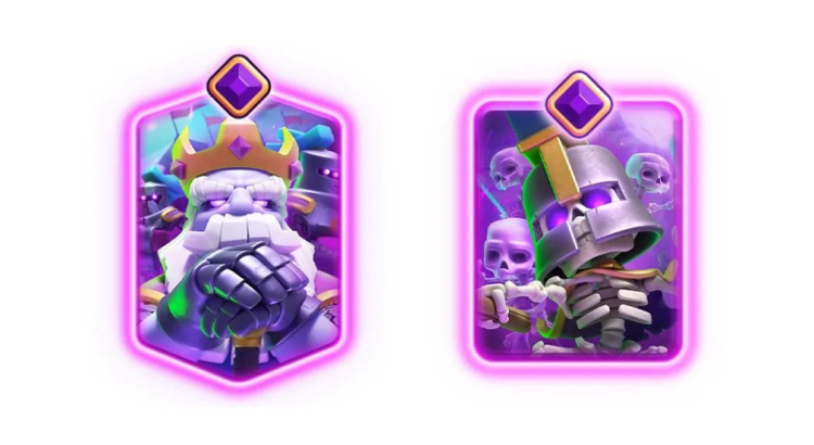 Royal Ghost Evolutions and Guards Evolution (Clash Royale)