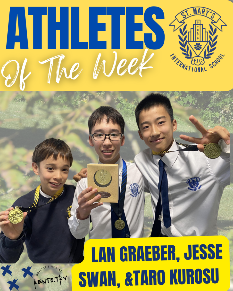 Lan(Gr. 6), Jesse (Gr. 8), and Taro (Gr. 8) 