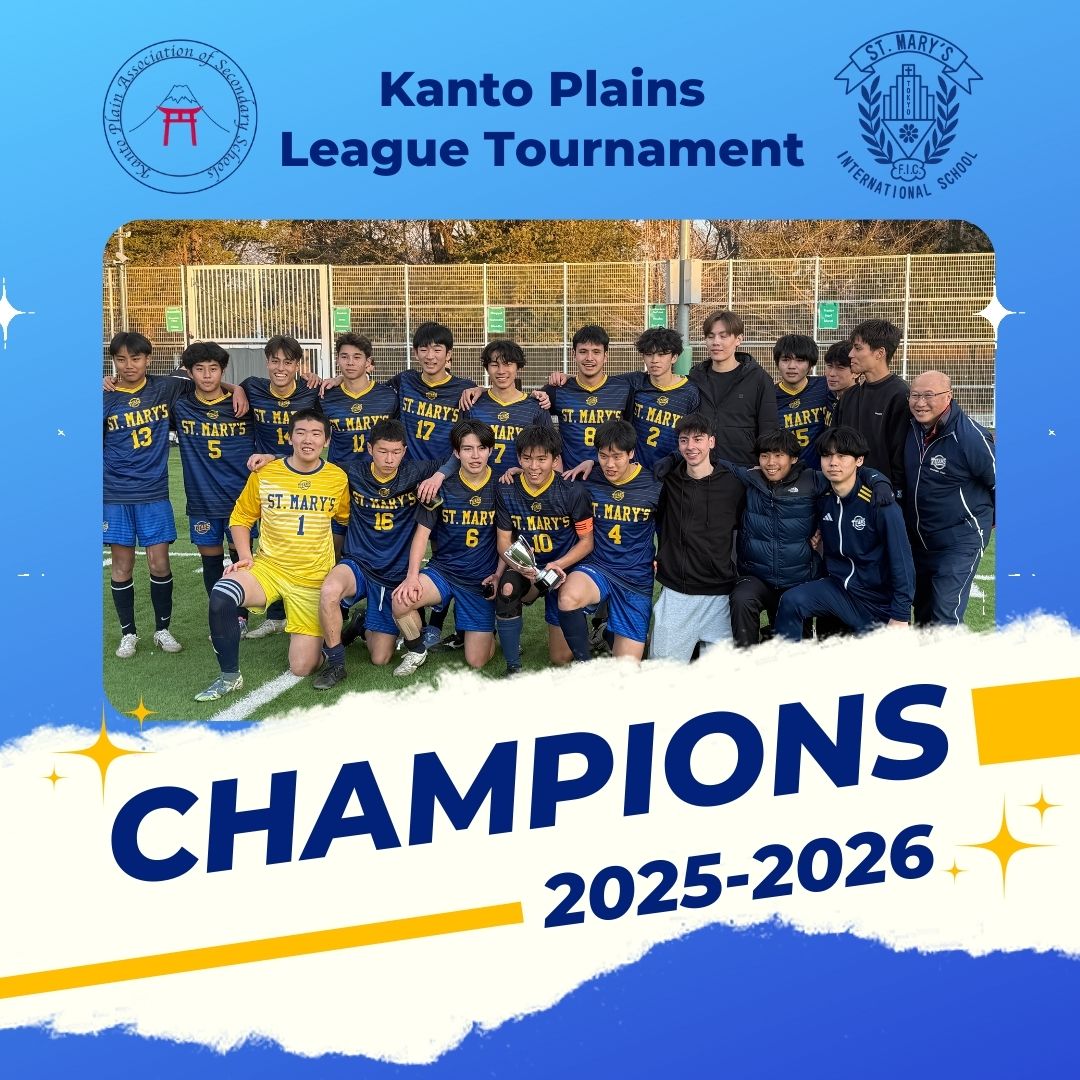 St Mary's Varsity Soccer Team Win Kanto Championship at ASIJ