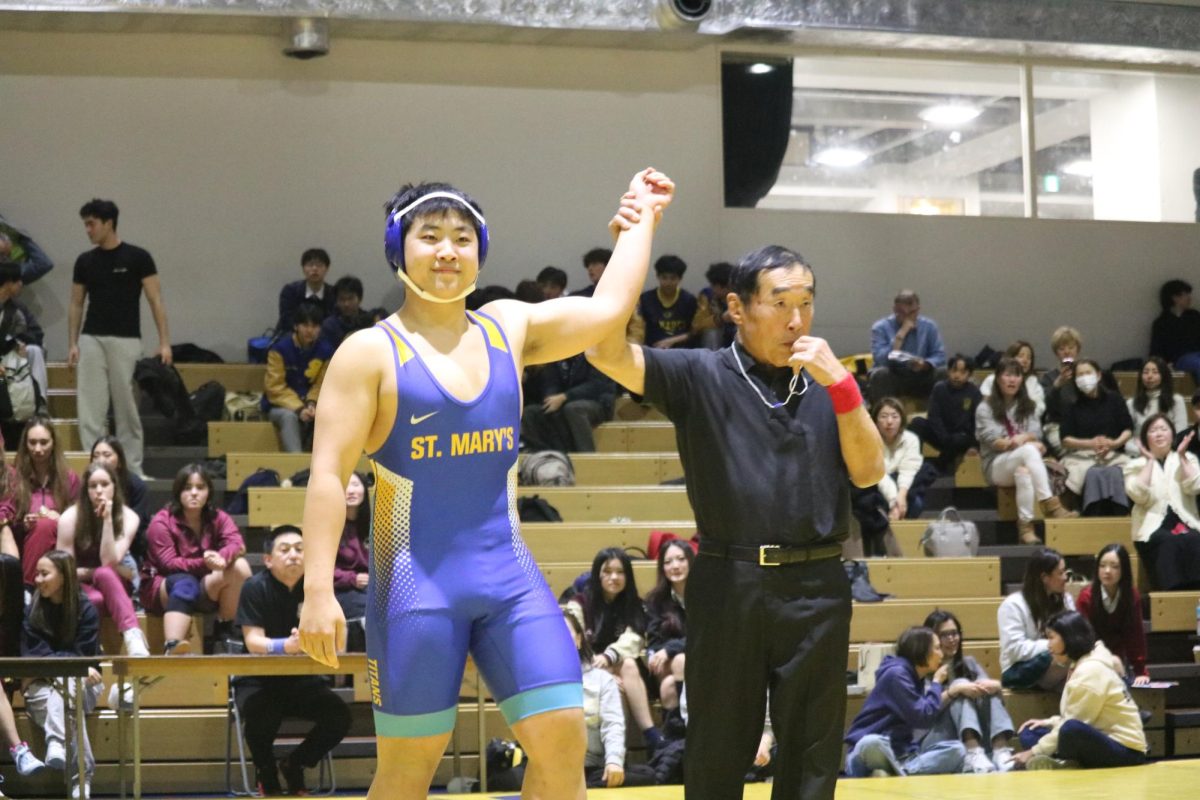 Jimin Kim('26) getting his last win at home