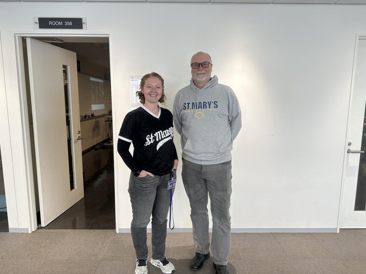 New Varsity coaching team Hannah Souers (Head Coach) and Troy Kraatz (Assistant). 