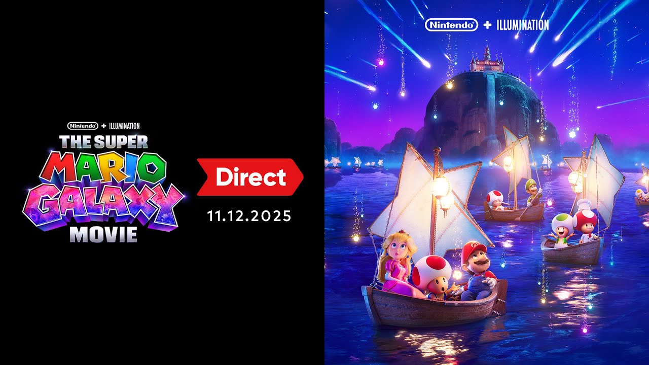 Thumbnail for the Super Mario Galaxy Movie Direct