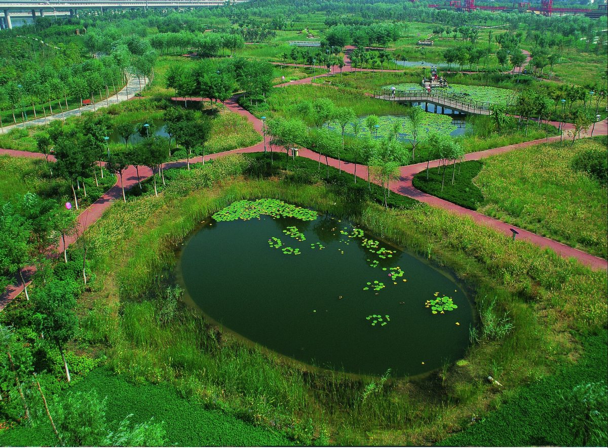 Tianjin Qiaoyuan Park, an early example of sponge city design