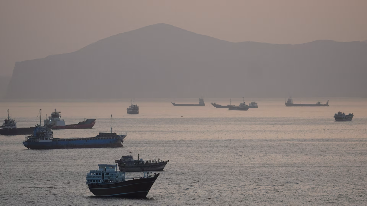 The Hormuz Strait.
